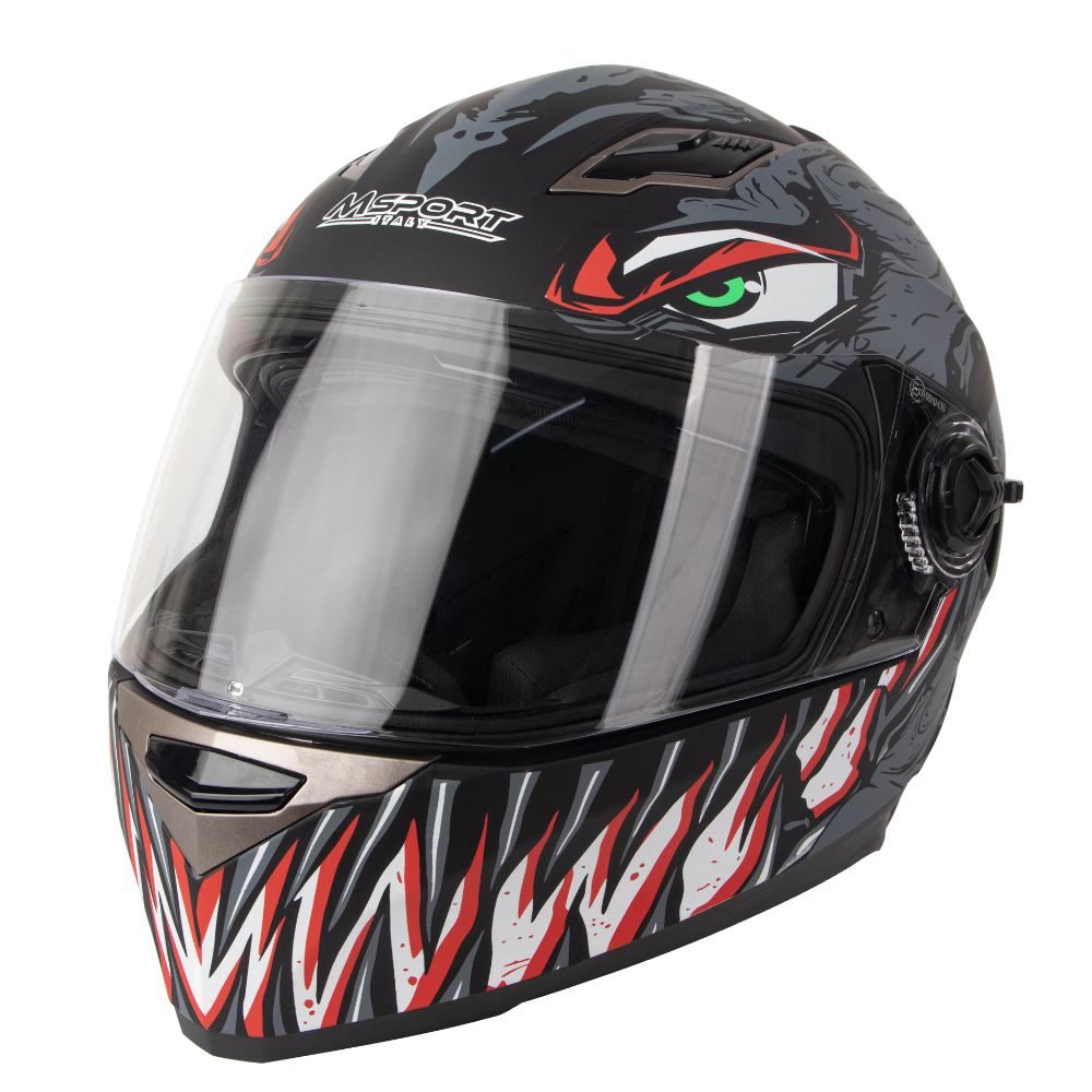 Casco Moto Integrale Omologato ECE con doppia visiera antiappannamento