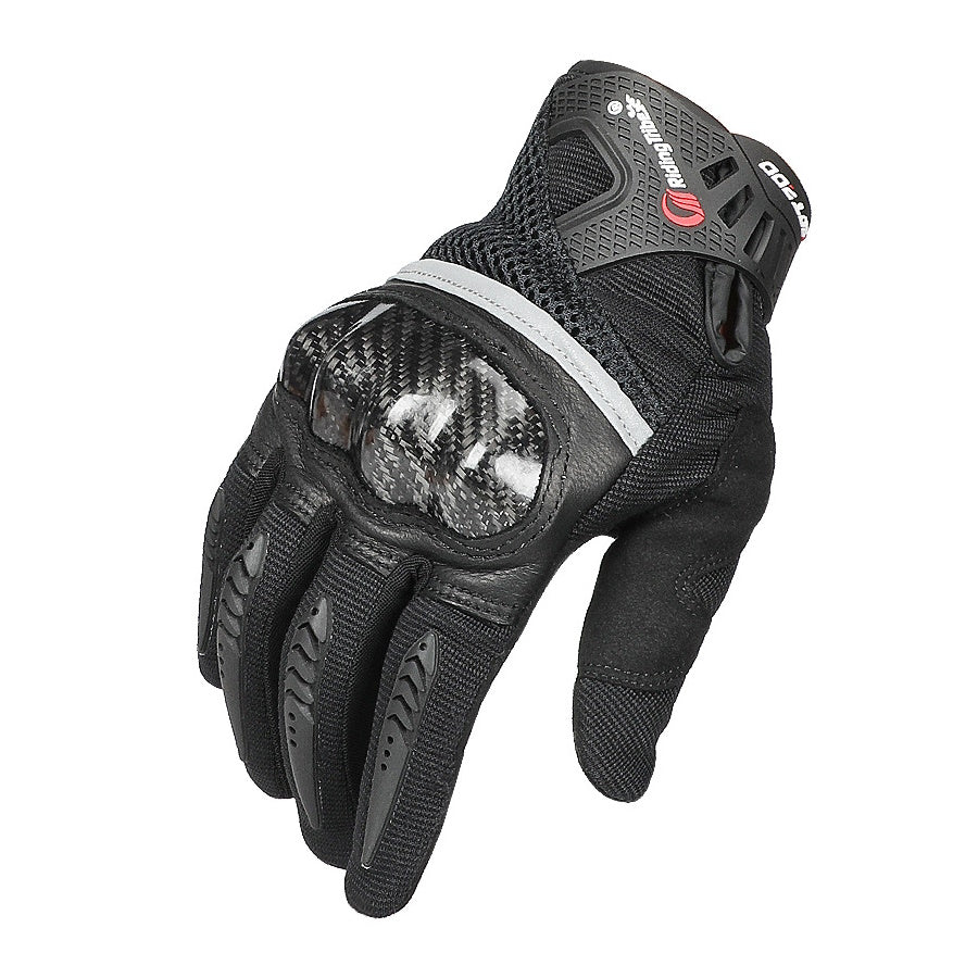 Anti-Fall-Motorradhandschuhe aus Kohlefaser