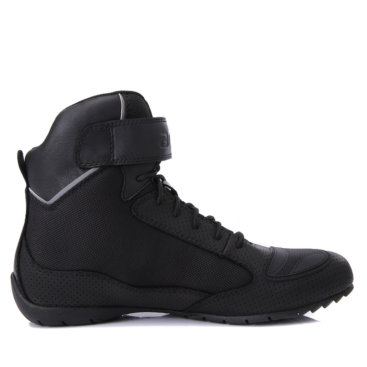 Scarpe Moto in Pelle di bovino Traspirante Antiscivolo