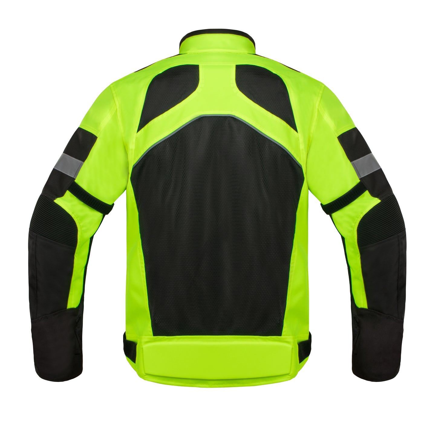 Giacca Moto Impermeabile Riflettente con Protezioni Rimovibili