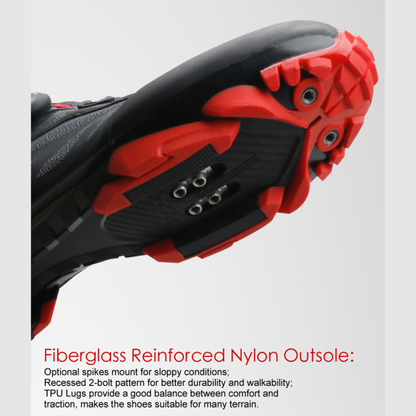 Scarpe MTB Mountain Bike Uomo/Donna Scarpe Spinning Traspiranti, Antiscivolo e Compatibili con Pedali SPD