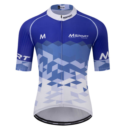 Set Completo Abbigliamento Ciclismo – Maglia + Salopette con Pantaloncini Imbottiti in Gel 5D Antishock