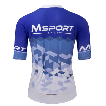 Set Completo Abbigliamento Ciclismo – Maglia + Salopette con Pantaloncini Imbottiti in Gel 5D Antishock