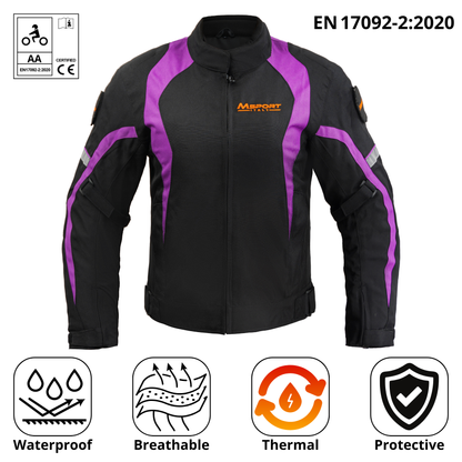 Waterproof motorcycle suit