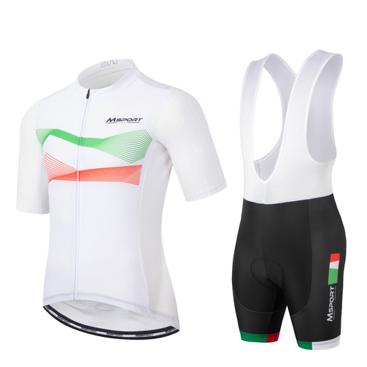 Maglia ciclismo con Pantaloncini imbottiti Gel - A-05