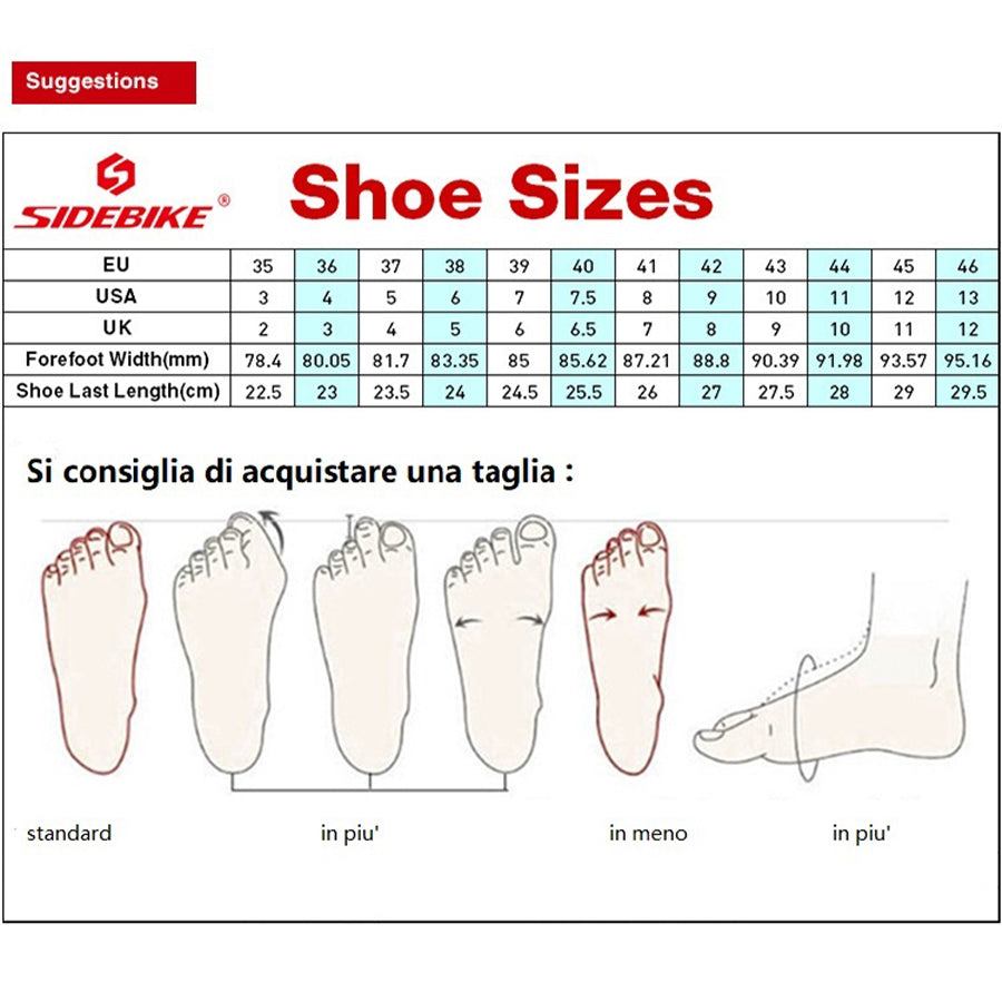 Scarpe Ciclismo per Bici da Strada Traspirante