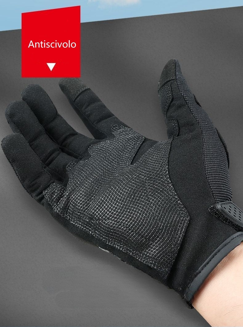 Anti-Fall-Motorradhandschuhe aus Kohlefaser